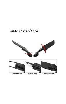 Ayrex Arasmoto Motosiklet Kanat Dikiz Aynaları Ayarlanabilir R25 -cbr 250-125-600rr-1000rr-r6-r1 İle Uyumlu Ayrex Arasmoto Motosiklet Kanat Dikiz Aynaları Ayarlanabilir R25 -cbr 250-125-600rr-1000rr-r6-r1 İle Uyumlu