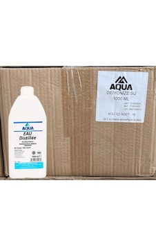 Aqua - Distile Su 1 Lt - 16 Adet 1 Koli