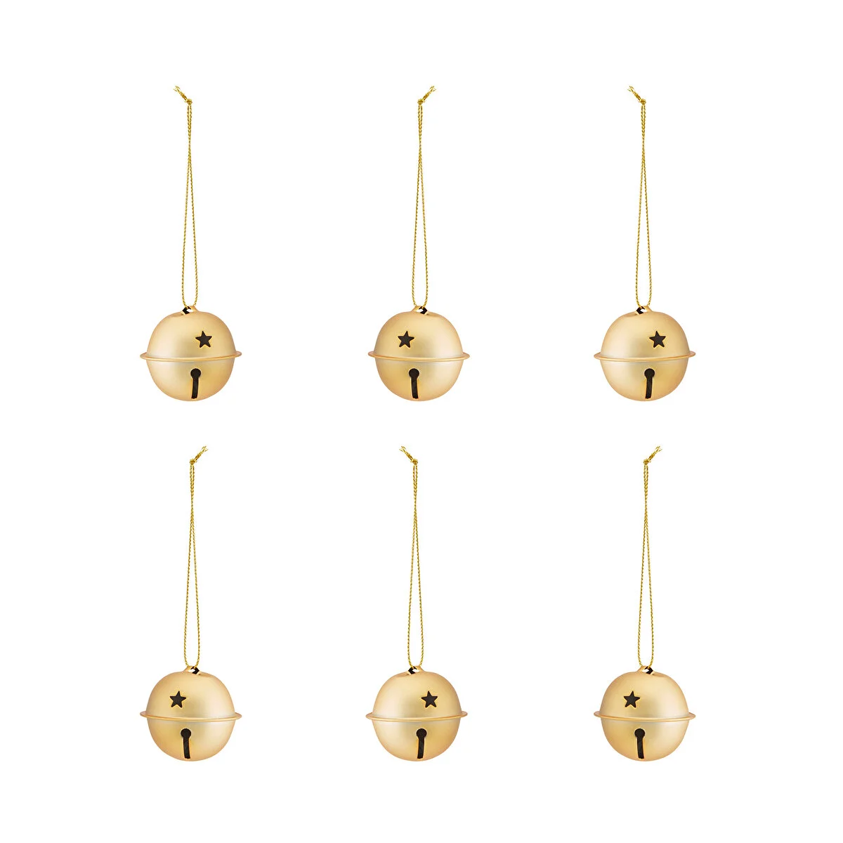 Yılbaşı Ağacı Süsü Metal Çan Süs 6 Lı Altın 4 Cm Altın Efektli Metal Dairesel Süs, 6'lı Set 40 Mm Çap 4cm Yılbaşı Ağacı Süsü Metal Çan Süs 6 Lı Altın 4 Cm Altın Efektli Metal Dairesel Süs, 6'lı Set 40 Mm Çap 4cm