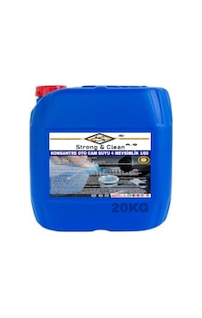 Strongclean 4 Mevsim Konsantre 1/60 Oto Cam Suyu 20 L