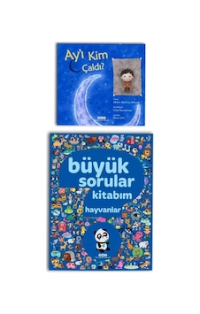 Büyük Sorular Kitabım Hayvanlar Ay'ı Kim Çaldı 2'li Set Büyük Sorular Kitabım Hayvanlar Ay'ı Kim Çaldı 2'li Set