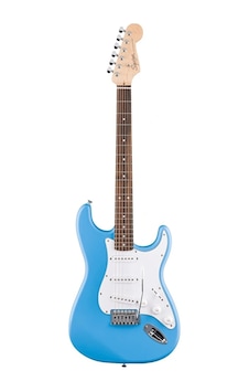 Squier Fsr Debut Stratocaster Laurel Klavye California Blue Elektro Gitar Squier Fsr Debut Stratocaster Laurel Klavye California Blue Elektro Gitar