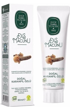 Eyüp Sabri Tuncer Doğal Karanfil Özlü Diş Macunu 90 ML Eyüp Sabri Tuncer Doğal Karanfil Özlü Diş Macunu 90 ML