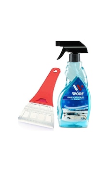 Wörf Buz Çözücü 500 ML Sprey & Buz Kazıyıcı Wörf Buz Çözücü 500 ML Sprey & Buz Kazıyıcı