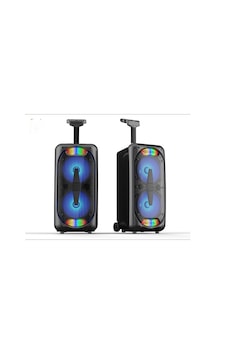 Mikado MD-801KP 3.7V 2400 mAh 30 W BT-USB-TF-FM Led Işıklı Kablolusuz Mikrofonlu Toplantı Anfisi Mikado MD-801KP 3.7V 2400 mAh 30 W BT-USB-TF-FM Led Işıklı Kablolusuz Mikrofonlu Toplantı Anfisi