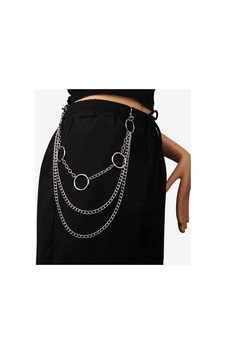 Oldskoolbutik Halka Pantolon Zinciri Gümüş