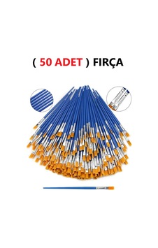 50 Adet Resim Fırçası Sentetik Fırça Ekonomik Suluboya Akrilik Boya Guaj Boya Yağlı Boya Fırçası 50 Adet Resim Fırçası Sentetik Fırça Ekonomik Suluboya Akrilik Boya Guaj Boya Yağlı Boya Fırçası