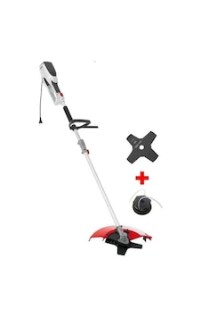 Alko 112.924 1200w Düz Şaft. Misina + Bıçaklı 4.1kg Elektrik Motorlu Tırpan