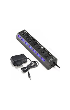 7 Port Usb Hub Çoklayıcı Çoğaltıcı Onoff Düğmeli Işıklı Adaptörlü Sku: Mır8690010106872 7 Port Usb Hub Çoklayıcı Çoğaltıcı Onoff Düğmeli Işıklı Adaptörlü Sku: Mır8690010106872
