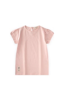 Cigit Etiketli Tunik 4-12 Yaş Pudra Pembe