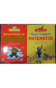 Neşeli Sayılarla Matematik+Görsel Algı 5 Yaş ve Üzeri 2 Kitap