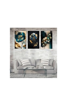 Misa Gift Dekoratif Çiçekli Tablo Tasarımsal Tablo Mdf Tabloları Çok Renkli - 254629994 Çok Renkli