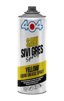 404 Sarı Sıvı Gres Sprey 400ml 404 Sarı Sıvı Gres Sprey 400ml