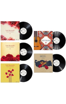 Enstrümantal Set - Yedi Karanfil 1-2-3 & Gitar Anadolu & Orta Anadolu 5 Plak Özel Set Enstrümantal Set - Yedi Karanfil 1-2-3 & Gitar Anadolu & Orta Anadolu 5 Plak Özel Set