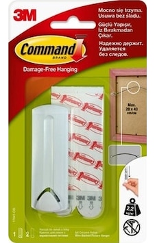 3M Command 17041 Çerçeve Askısı İpli 3M Command 17041 Çerçeve Askısı İpli