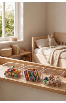 Salve 3'lü Büyük, Orta, Küçük Buzdolabı-banyo Organizer Düzenleyici Şeffaf Salve 3'lü Büyük, Orta, Küçük Buzdolabı-banyo Organizer Düzenleyici Şeffaf