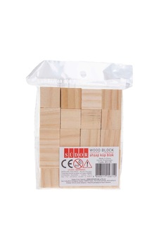 Südor Bs125 Ahşap Küp Blok 20 Li Naturel Südor Bs125 Ahşap Küp Blok 20 Li Naturel