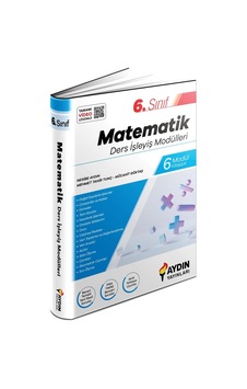 6. Sınıf Matematik Ders İşleyiş Modülleri - Aydın Yayınları 6. Sınıf Matematik Ders İşleyiş Modülleri - Aydın Yayınları