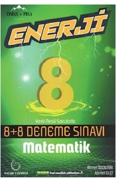 8 Sınıf Matematik Enerji Denemeleri Palme Yayınları 8 Sınıf Matematik Enerji Denemeleri Palme Yayınları
