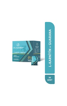 Duaderm L-karnitin + Guarana 30 Adet Standart
