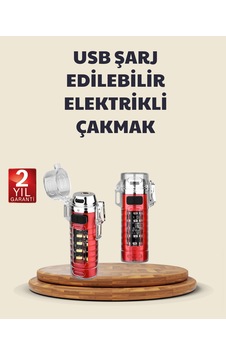 Kamp Ve İçin Çok Amaçlı Çakarlı Elektronik Çakmak Kamp Ve İçin Çok Amaçlı Çakarlı Elektronik Çakmak