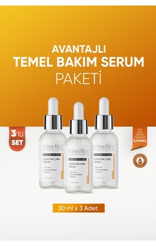 Essential Care C Vitamin Serum Cilt Aydınlatma Ve Yenileme 3'lü Avantaj Paket Essential Care C Vitamin Serum Cilt Aydınlatma Ve Yenileme 3'lü Avantaj Paket