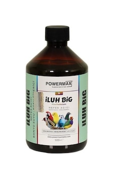 Powermax İluh Big Nefes Açıcı Solunum Sorunları Koku Deri ve Tüy Kursak Sorunları 500 ML Powermax İluh Big Nefes Açıcı Solunum Sorunları Koku Deri ve Tüy Kursak Sorunları 500 ML