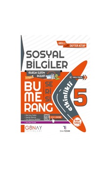 Günay Yayınları 5.sınıf Bumerang Etkinlikli Sosyal Bilgiler Günay Yayınları 5.sınıf Bumerang Etkinlikli Sosyal Bilgiler