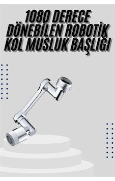 Mutfak Musluk Başlığı 1080 Derece Dönebilir Oynar Başlıklı Musluk Aparatı - Lisinya