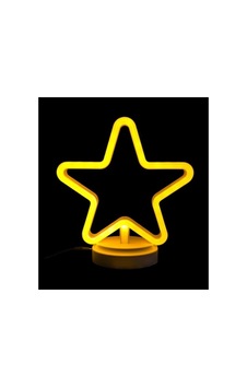 Hubrendy Emin Neon Işıklı Yıldız Masa Gece Lambası Pil+usb Diğer Hubrendy Emin Neon Işıklı Yıldız Masa Gece Lambası Pil+usb Diğer