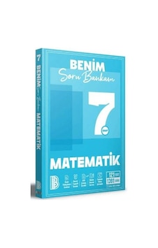 7. Sınıf Matematik Soru Bankam Benim Hocam Yayınları 7. Sınıf Matematik Soru Bankam Benim Hocam Yayınları