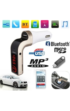 Android Ios Uyumlu Bluetooth Aux Oto Araç Teyp Kiti + Araç Sarj