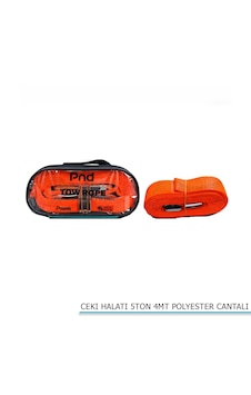 Çeki Halatı 4 Metre 5 Ton Kancalı Halat Dayanklı