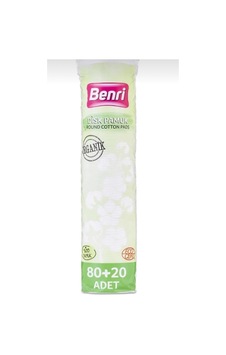 Benri Organik Makyaj Temizleme Pamuğu 100 Adet