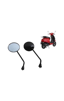 Motosiklet Aynası Siyah - Mondial Wing 50 Ayna Takim Motosiklet Aynası Siyah - Mondial Wing 50 Ayna Takim