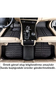 Citroen C5 Aircross 2020 Sonrası 5d Havuzlu Karbon Dizayn Paspas Seti