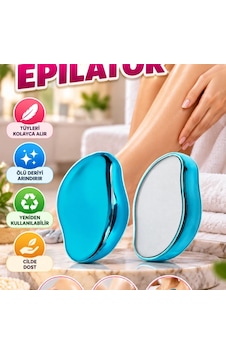 Kristal Tüy Temizleme Aparatı Ölü Deri Arındırıcı Yeniden Kullanılabilir Epilatör Kristal Tüy Temizleme Aparatı Ölü Deri Arındırıcı Yeniden Kullanılabilir Epilatör