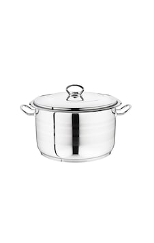 Safinox Flavia Çelik Derin Tencere 22x14 Cm-5.30 Litre Gri Safinox Flavia Çelik Derin Tencere 22x14 Cm-5.30 Litre Gri