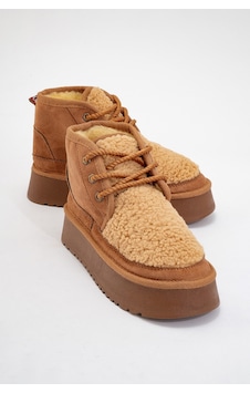 Luvishoes Luvi Shoes Tyson Taba Süet Kürklü Kalın Taban Bağcıklı Kadın Spor Bot Taba Süet Luvishoes Luvi Shoes Tyson Taba Süet Kürklü Kalın Taban Bağcıklı Kadın Spor Bot Taba Süet