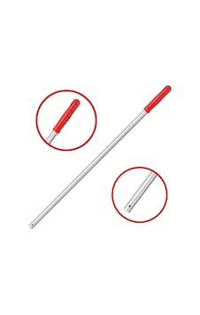 Mulpex Premium Kalite Alüminyum Eloksallı Sap,Delikli 140 cm. Red Mulpex Premium Kalite Alüminyum Eloksallı Sap,Delikli 140 cm. Red