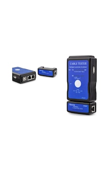 Kablo Test Cihazı Rj11 Rj45 Rj12 Usb Siyah Hdx6512