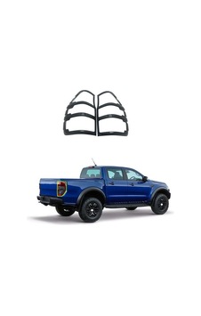 Ford Ranger 2016 2018 Arka Stop Kaplama Abs Siyah