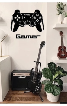 Gamer Joystick Oyuncu Odası Dekoratif Dekor Tablo Gamer Joystick Oyuncu Odası Dekoratif Dekor Tablo