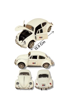 Vos Vos Metal Diecast Araba Kapı Kaput Açılan Nostalji Model Oyuncak Beyaz Renk Beyaz Vos Vos Metal Diecast Araba Kapı Kaput Açılan Nostalji Model Oyuncak Beyaz Renk Beyaz