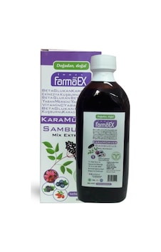 Farmaex Kara Mürver Eki Mix 150 ML Farmaex Kara Mürver Eki Mix 150 ML