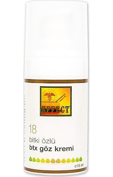Effect 18 Bitki Özlü Btx Etkili Göz Kremi 15 ML Effect 18 Bitki Özlü Btx Etkili Göz Kremi 15 ML