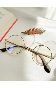 Unisex Harry Potter Şeffaf Gözlük Şeffaf - 617812353 Altın