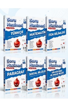 Nartest Yayınları 7.sınıf Soru Hazinesi Paragraf-türkçe-matematik-fen Bilimleri-sosyal Bilgiler-din Kültürü Seti 6 Kitap Nartest Yayınları 7.sınıf Soru Hazinesi Paragraf-türkçe-matematik-fen Bilimleri-sosyal Bilgiler-din Kültürü Seti 6 Kitap