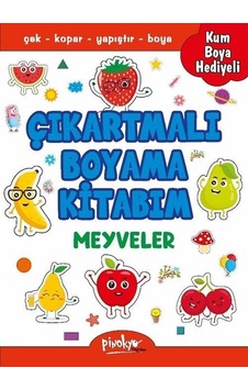 Çıkartmalı Boyama Kitabım - Meyveler / Buçe Dayı Çıkartmalı Boyama Kitabım - Meyveler / Buçe Dayı