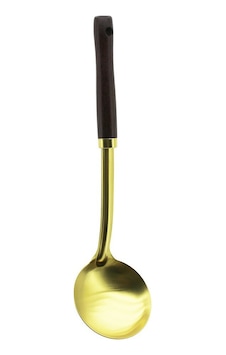 Newlife Clkn-2322 35cm Gold Altın Metal Ahşap Saplı Servis Kepçe - 12'li Paket Diğer Newlife Clkn-2322 35cm Gold Altın Metal Ahşap Saplı Servis Kepçe - 12'li Paket Diğer